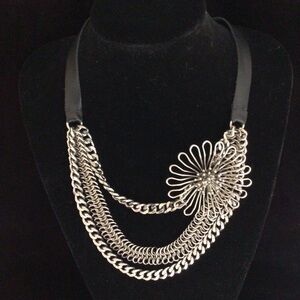 Stunning Stainless Chain Statement Necklace